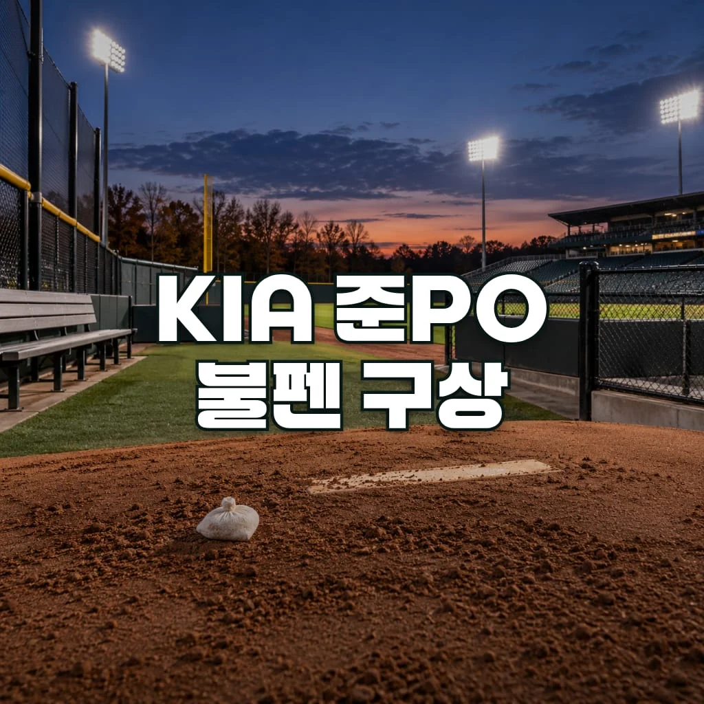 KIA 준PO 불펜 구상