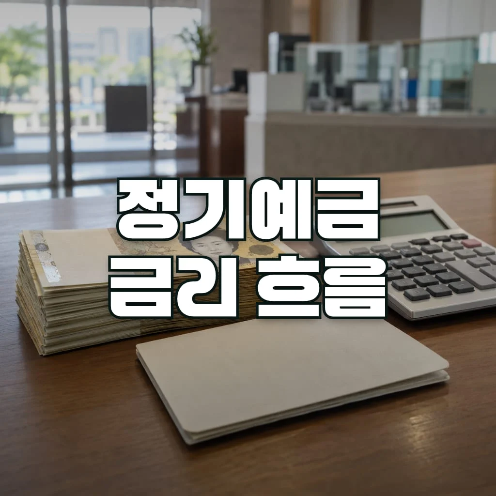 정기예금 금리 흐름