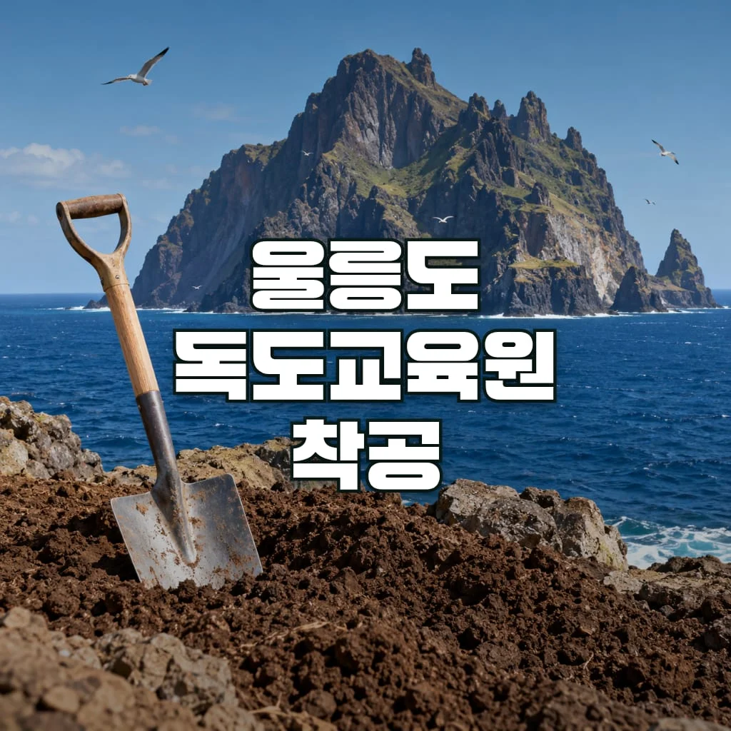울릉도 독도교육원 착공