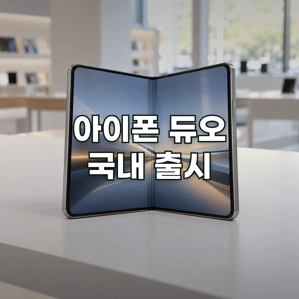 아이폰 듀오 국내 출시