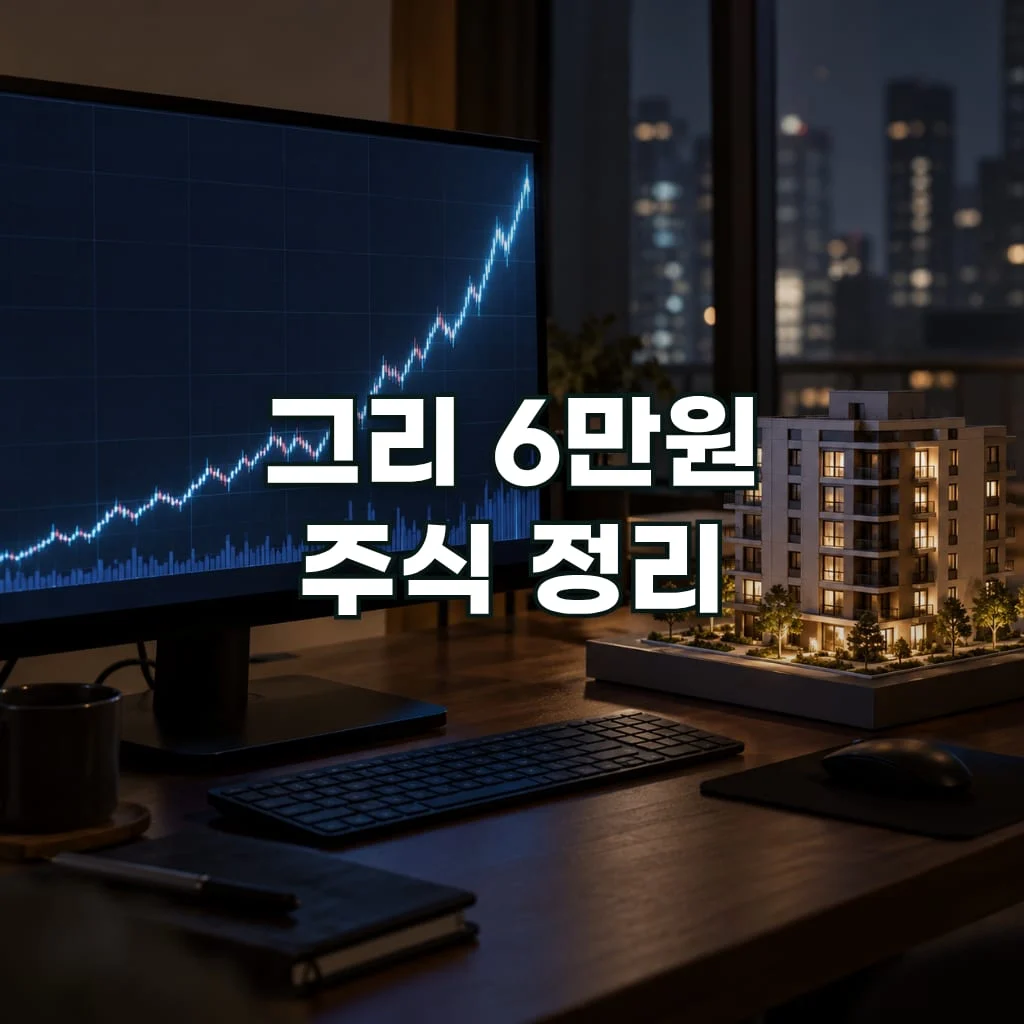그리 6만원 주식 정리