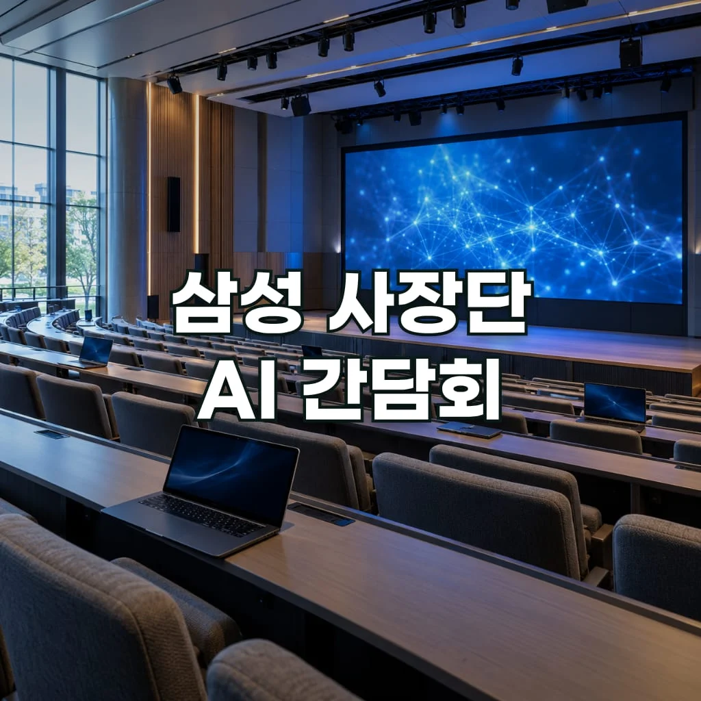 삼성 사장단 AI 간담회